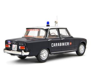 Alfa Romeo Giulia Super 1969 Carabinieri BLU OLANDESE Laudoracing 1:18 Resinemodell (Türen, Motorhaube... nicht zu öffnen!)